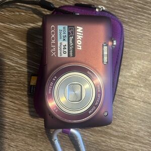 Nikon COOLPIX Plum Digital Camera